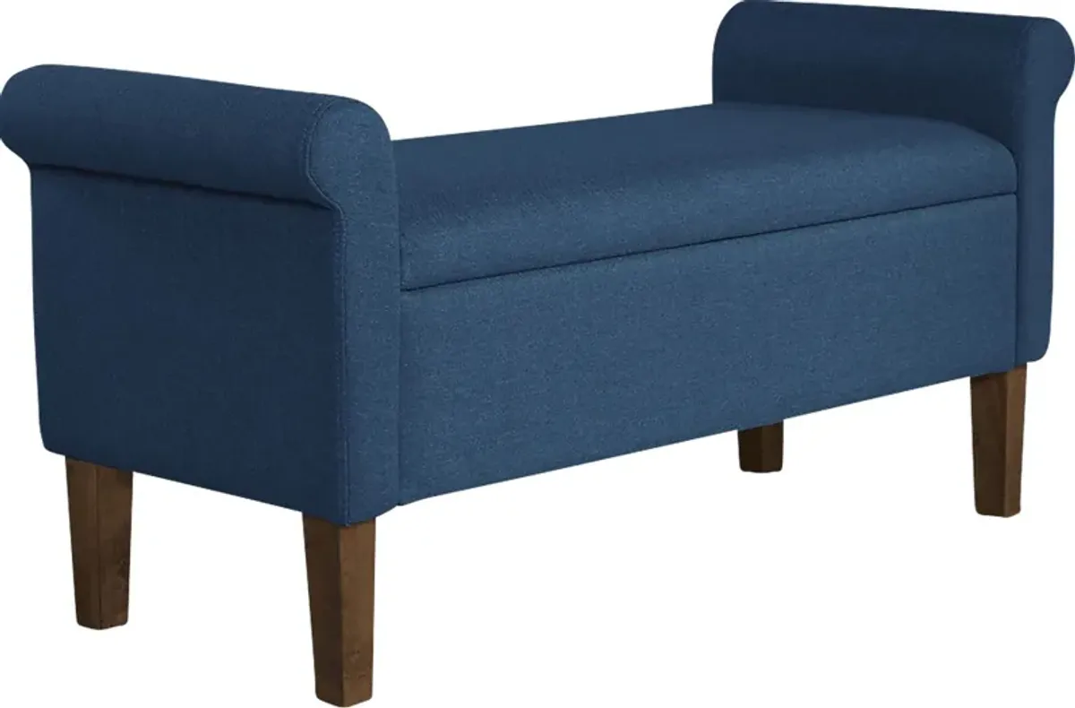 Korat Blue Storage Bench