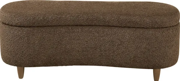 Kristencreek Brown Storage Bench