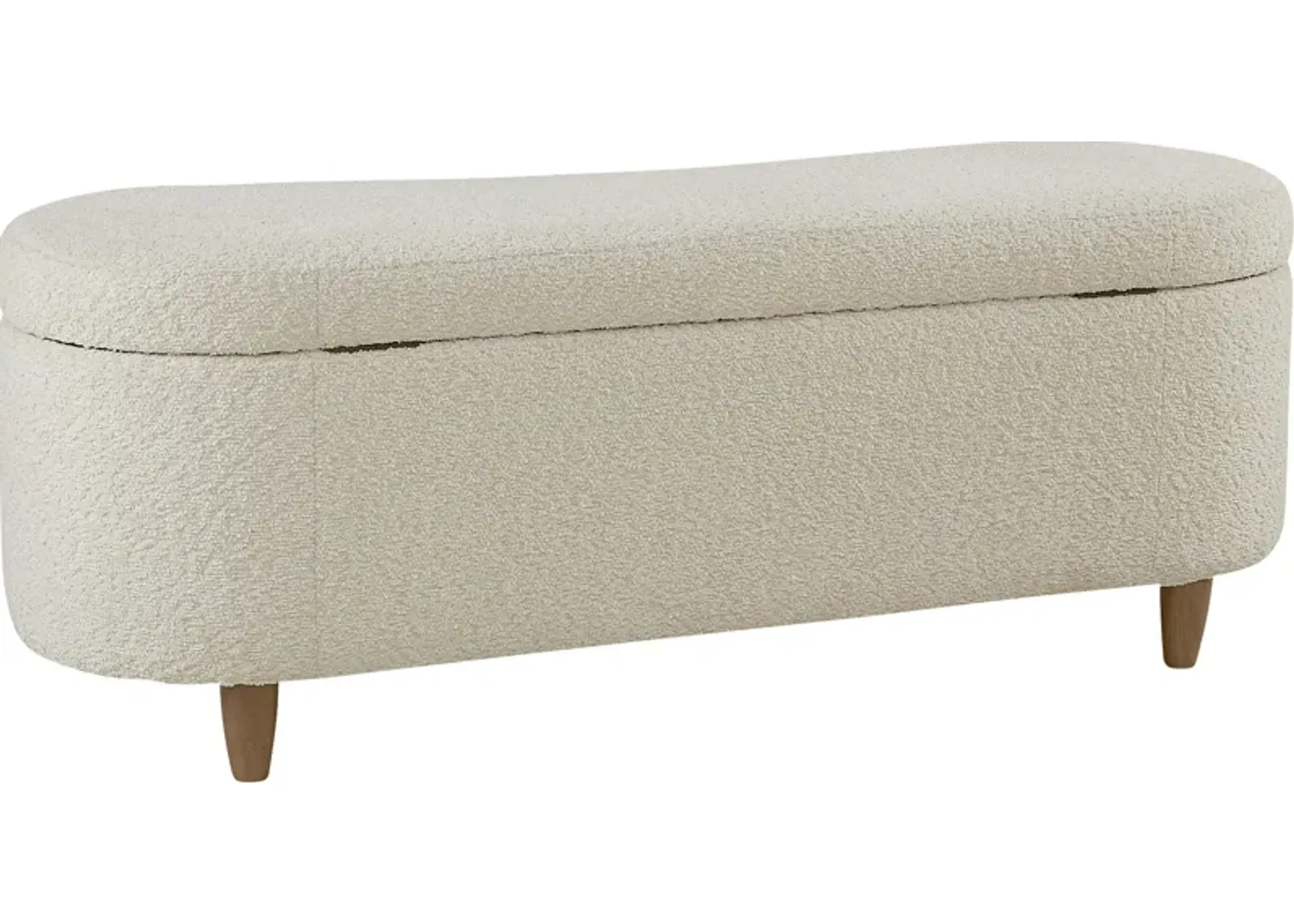 Kristencreek Cream Storage Bench