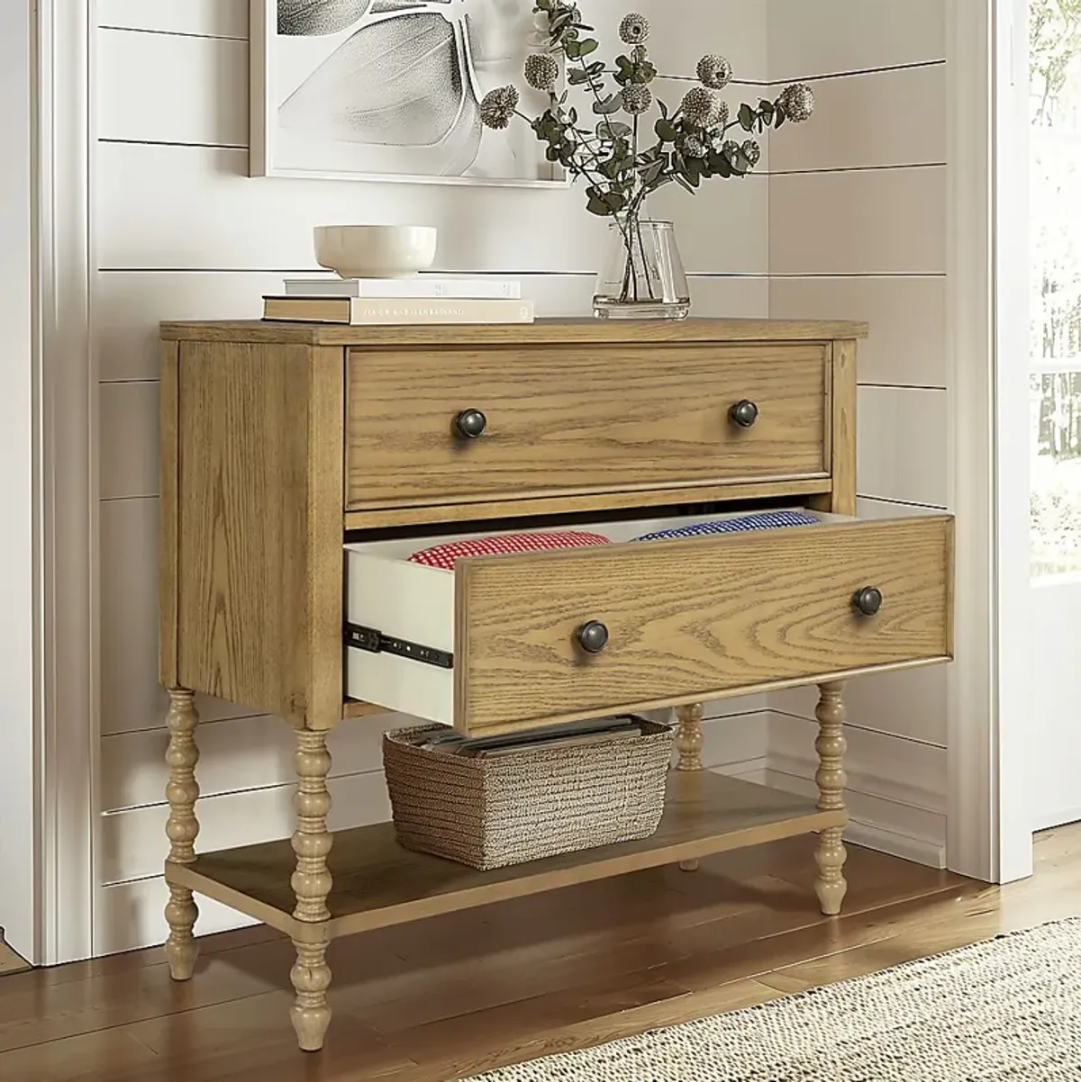 Kiphen Brown Accent Cabinet