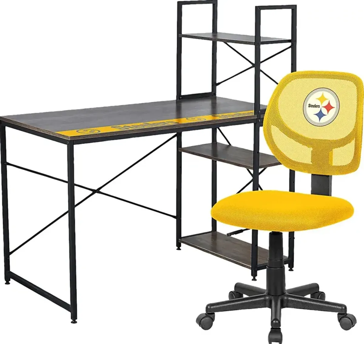 Pittsburgh Steelers Desk and Chair Set