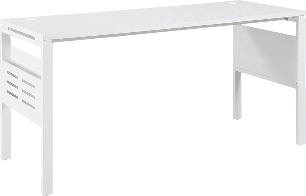 Zuhayr White Writing Desk