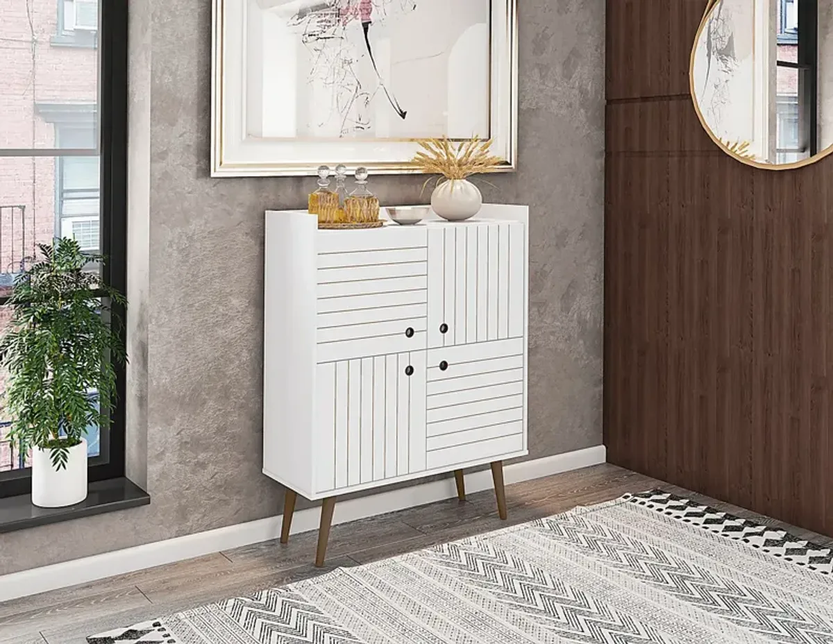 Corriedale White Accent Cabinet