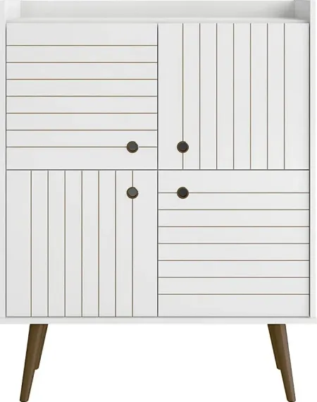 Corriedale White Accent Cabinet