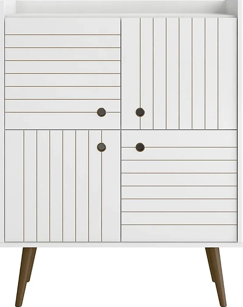 Corriedale White Accent Cabinet