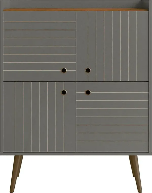 Corriedale Gray Accent Cabinet
