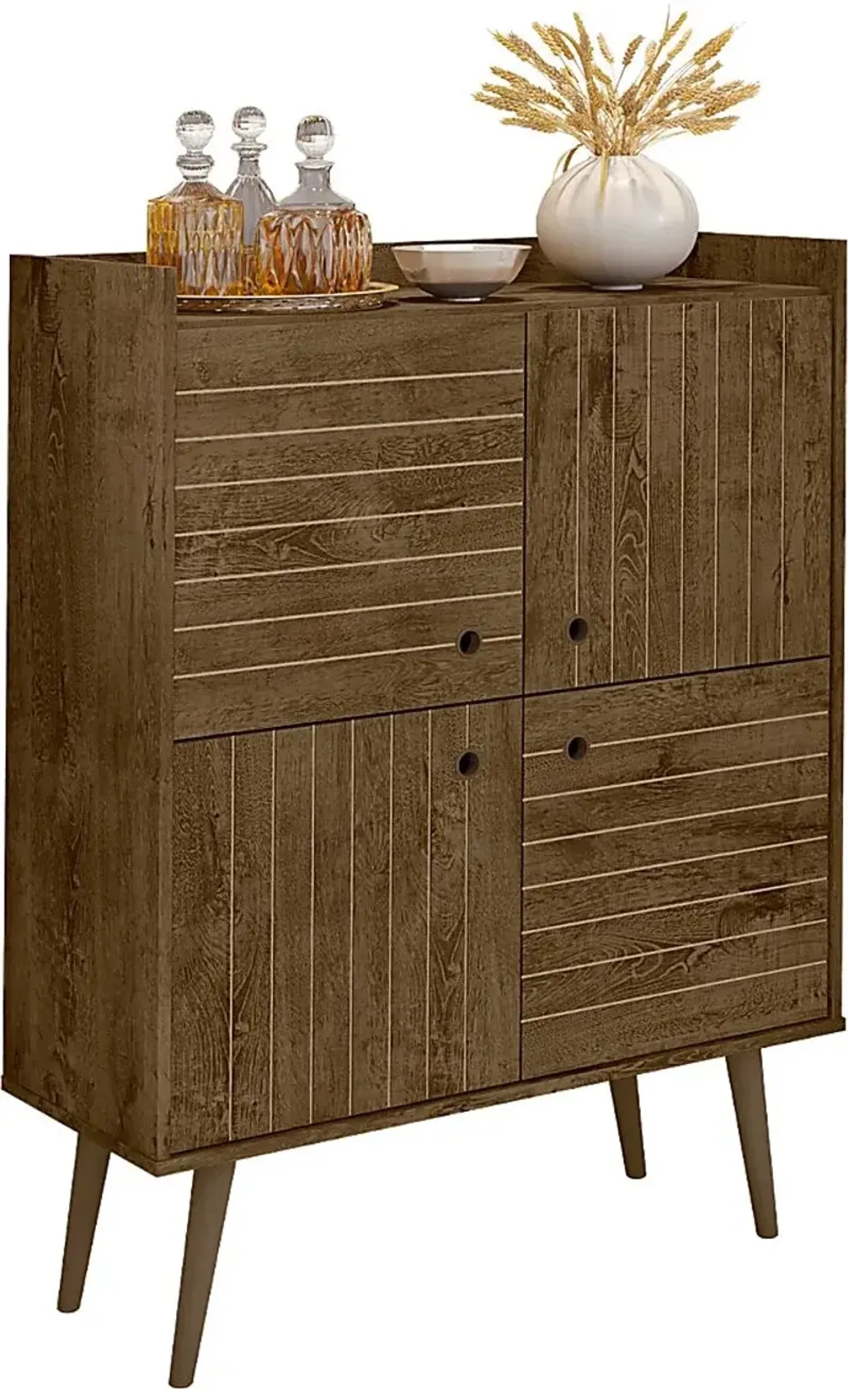 Corriedale Brown Accent Cabinet