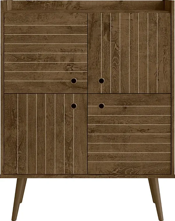Corriedale Brown Accent Cabinet