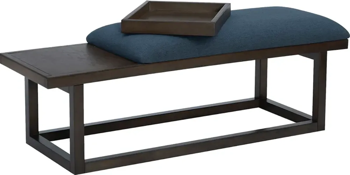 Amoroso Brown/Navy Bench