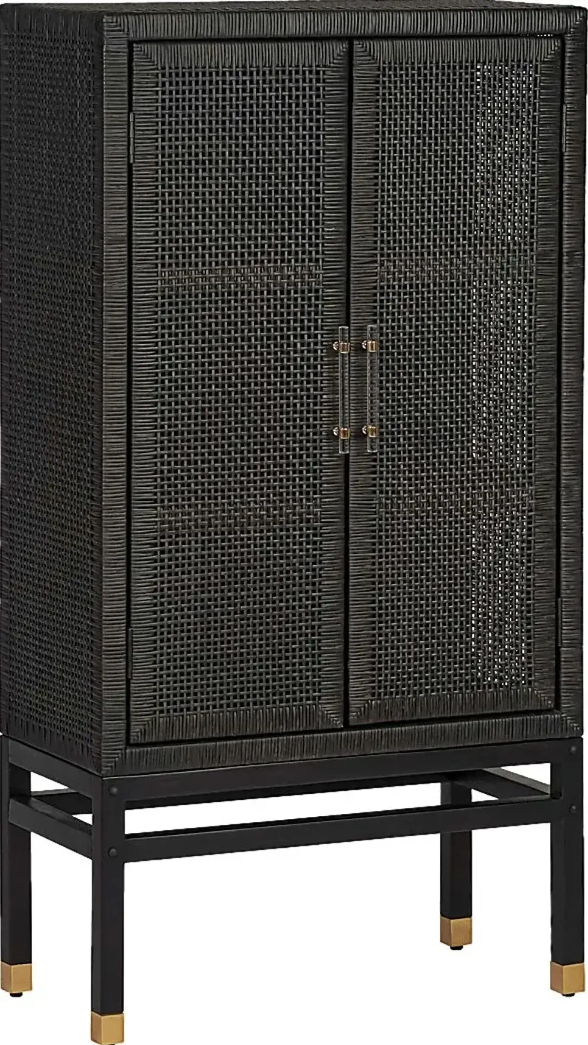 Neath Black Accent Cabinet