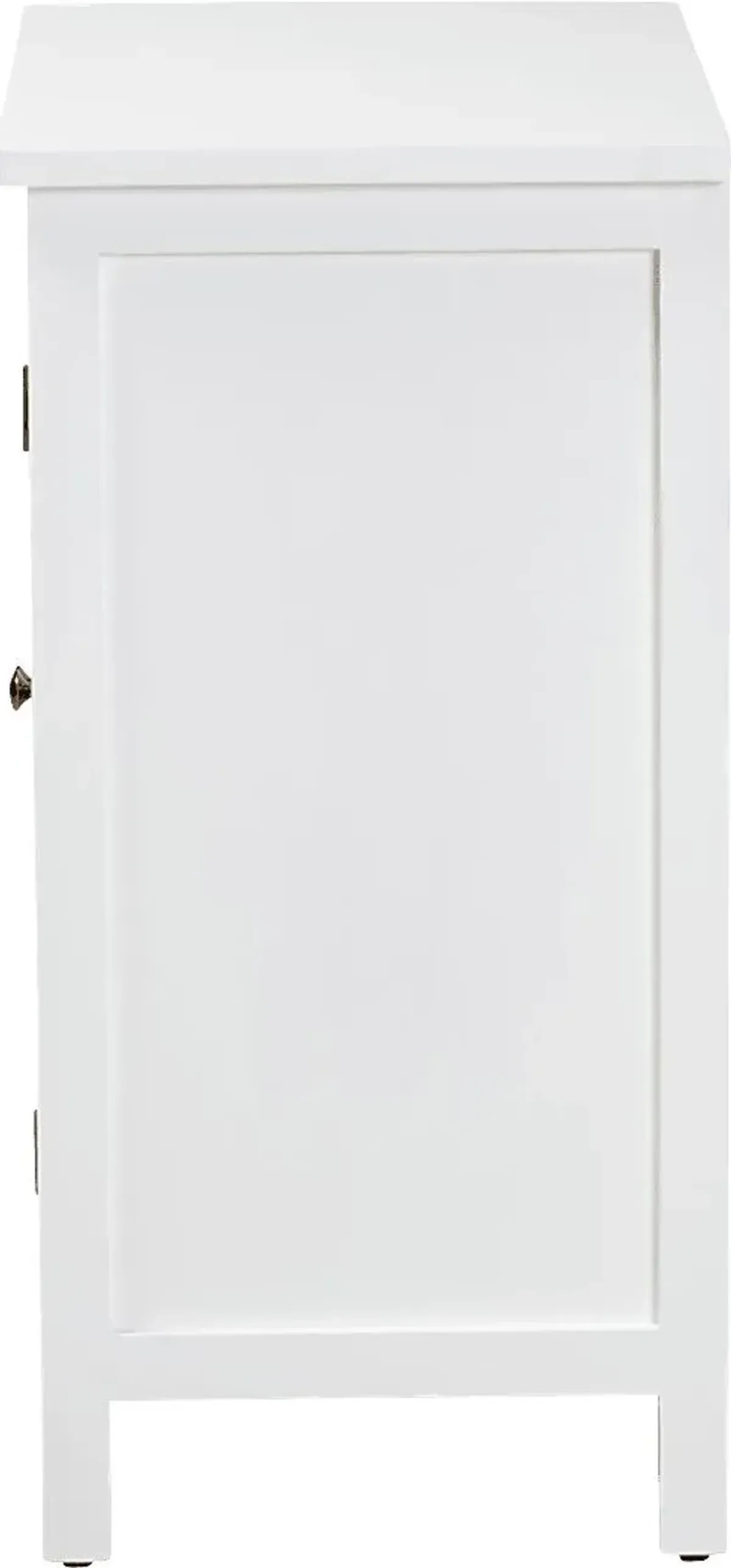 Oxenrider White Accent Cabinet