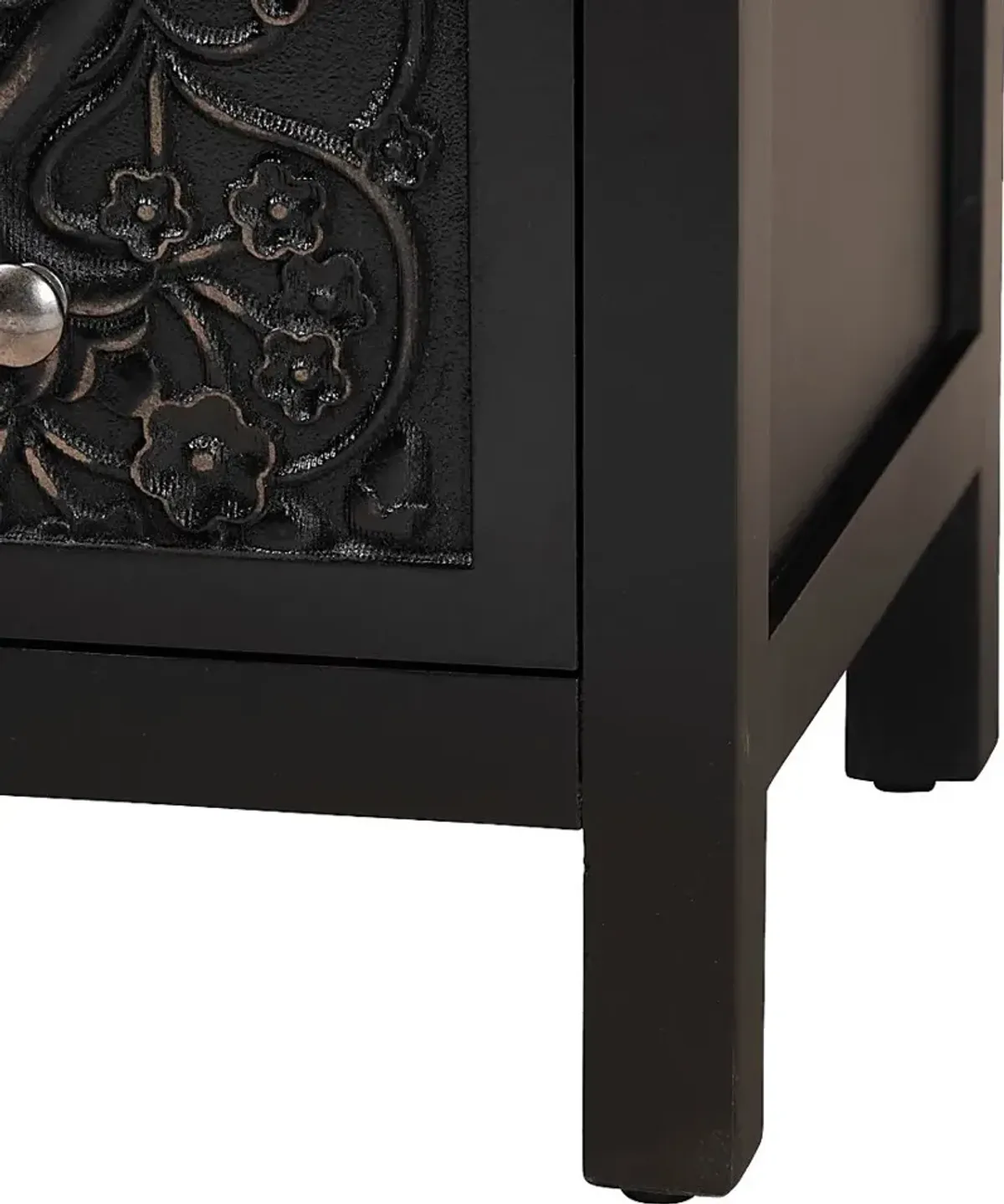 Oxenrider Black Accent Cabinet