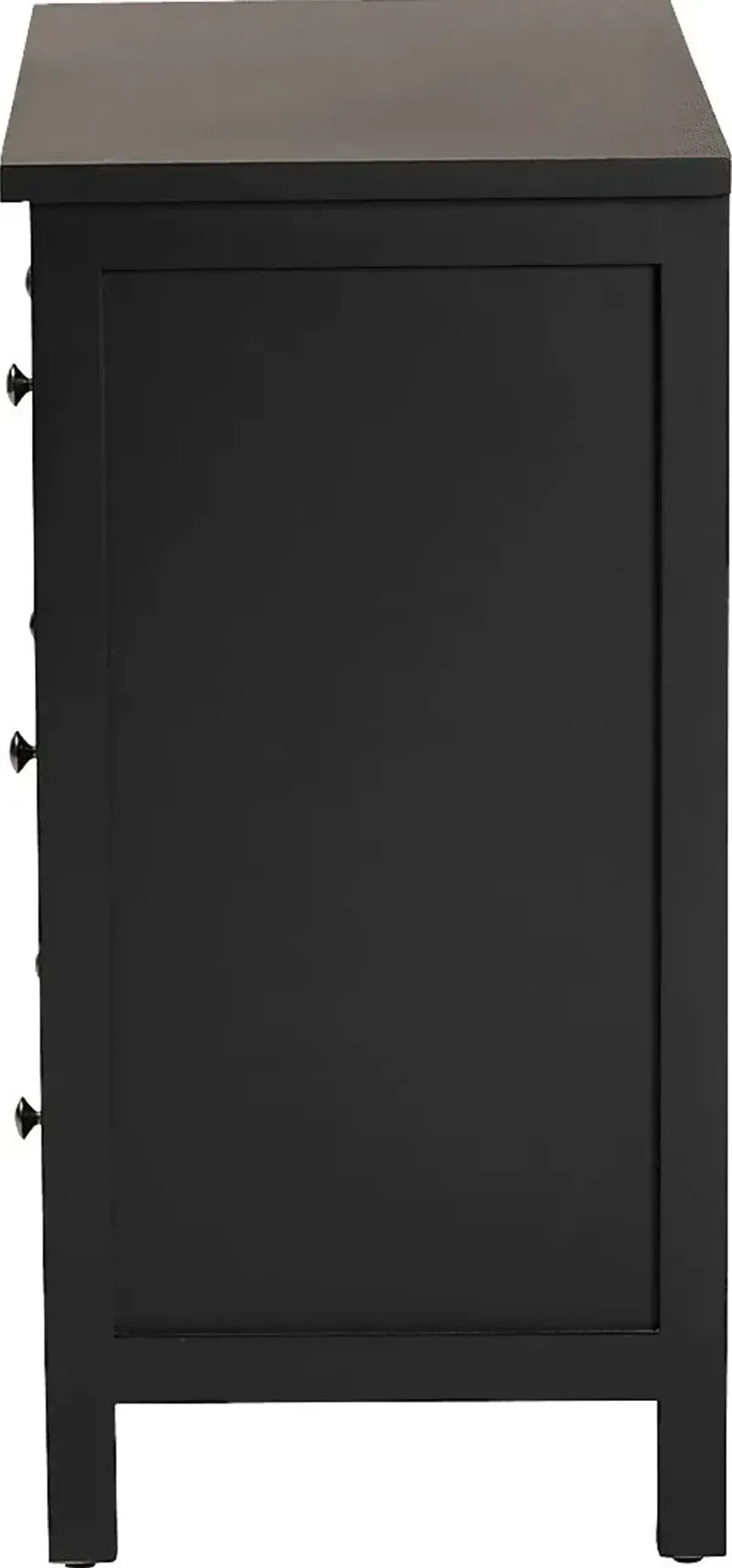 Oxenrider Black Accent Cabinet