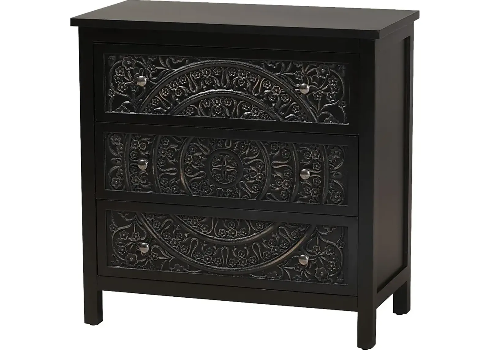 Oxenrider Black Accent Cabinet