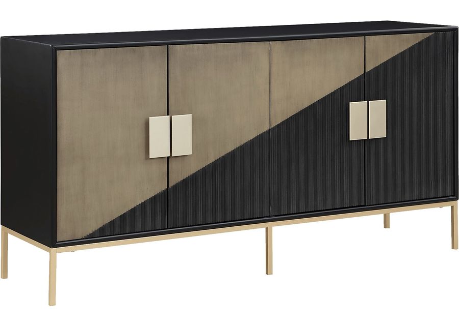 Tewksbury Black Credenza