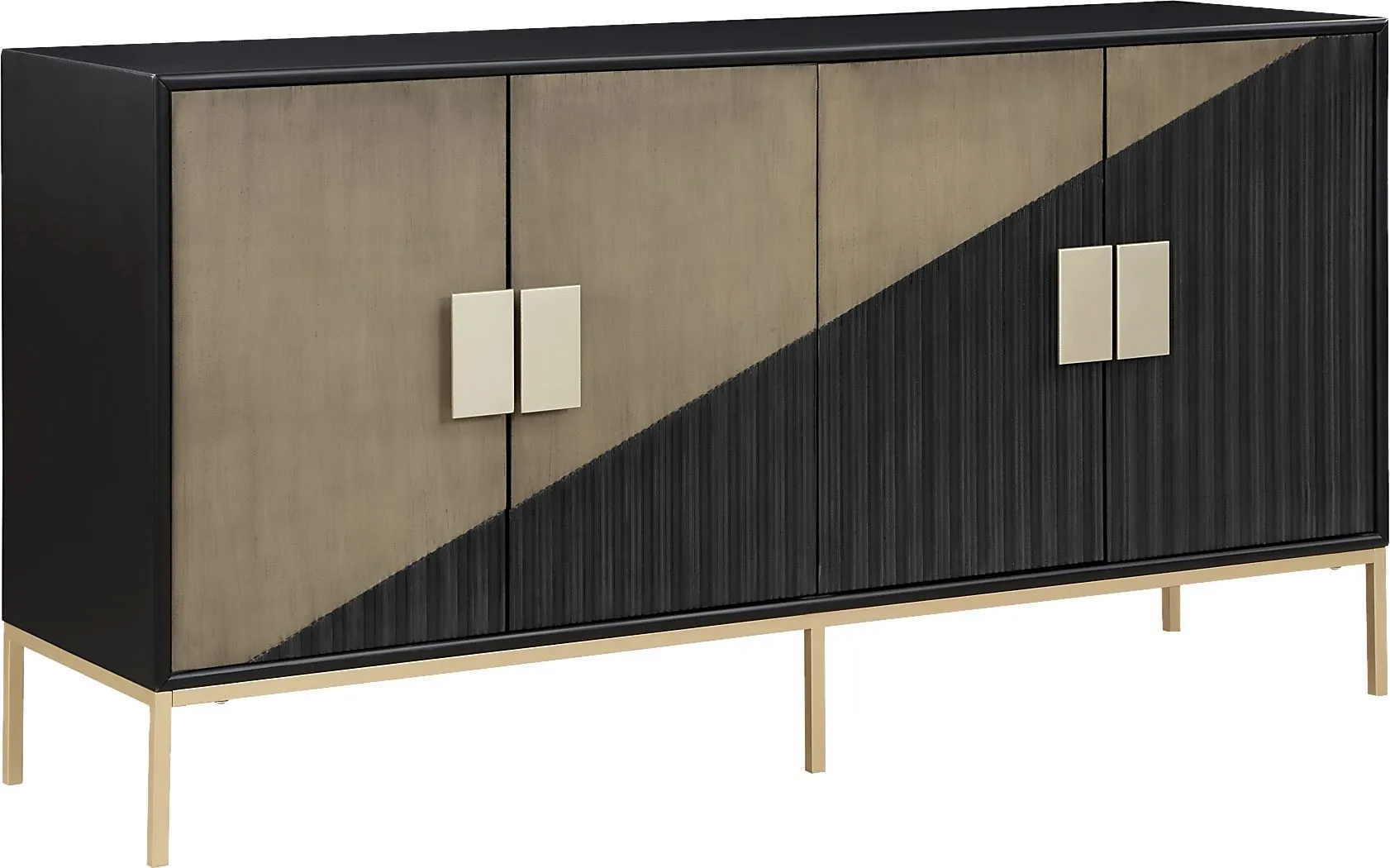 Tewksbury Black Credenza