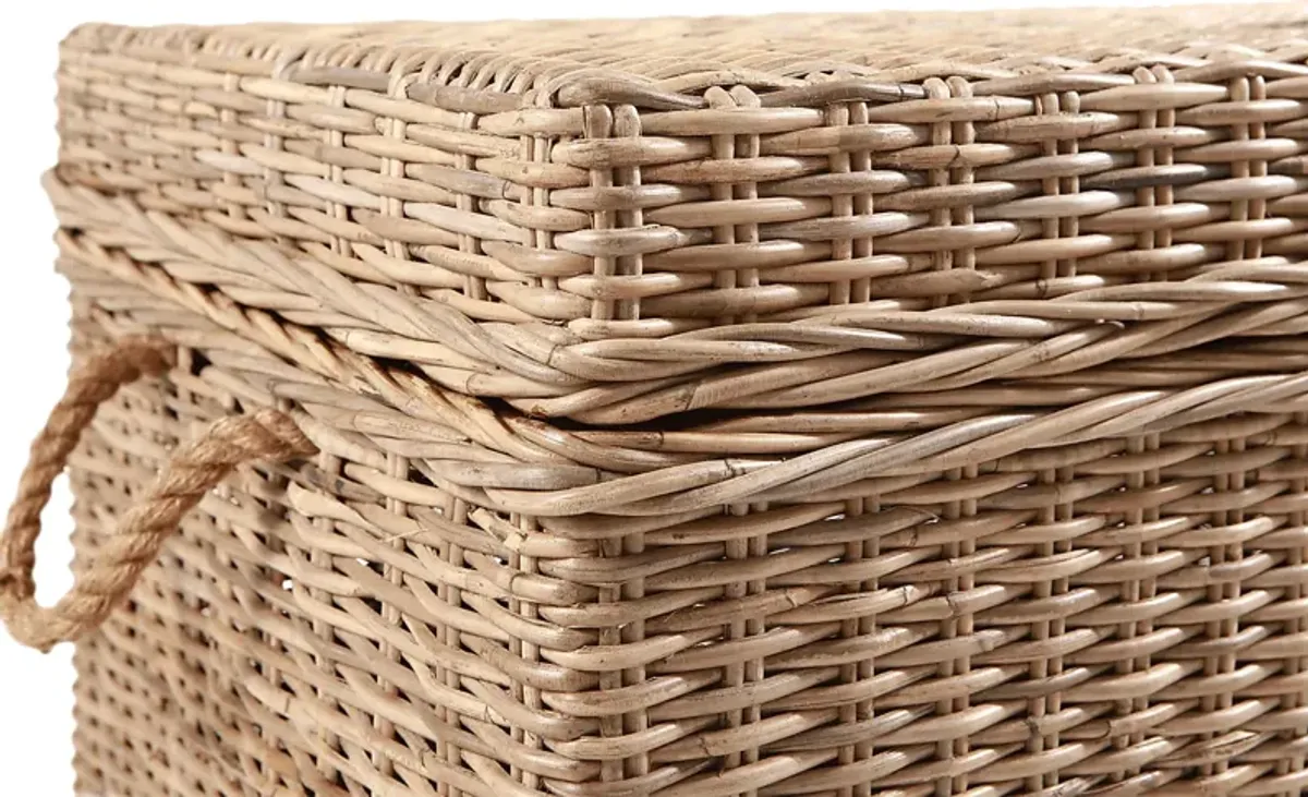 Nahant Tan Storage Trunk