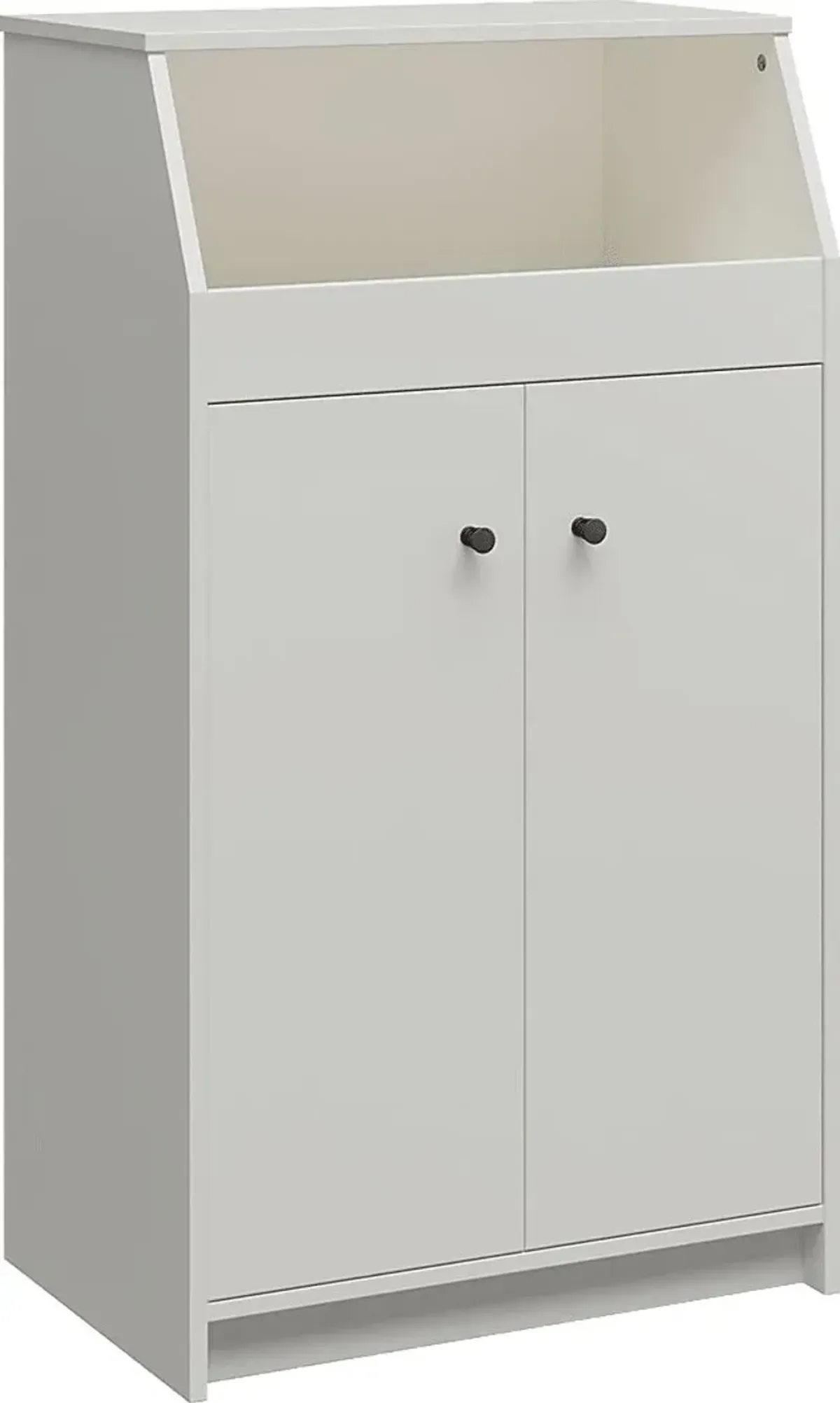 Armorel White Accent Cabinet