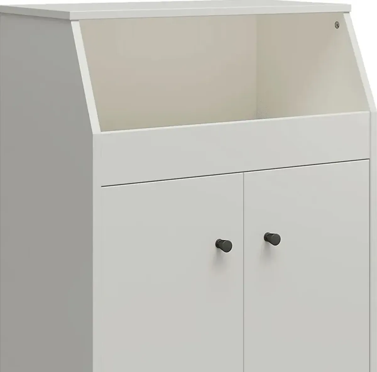 Armorel White Accent Cabinet