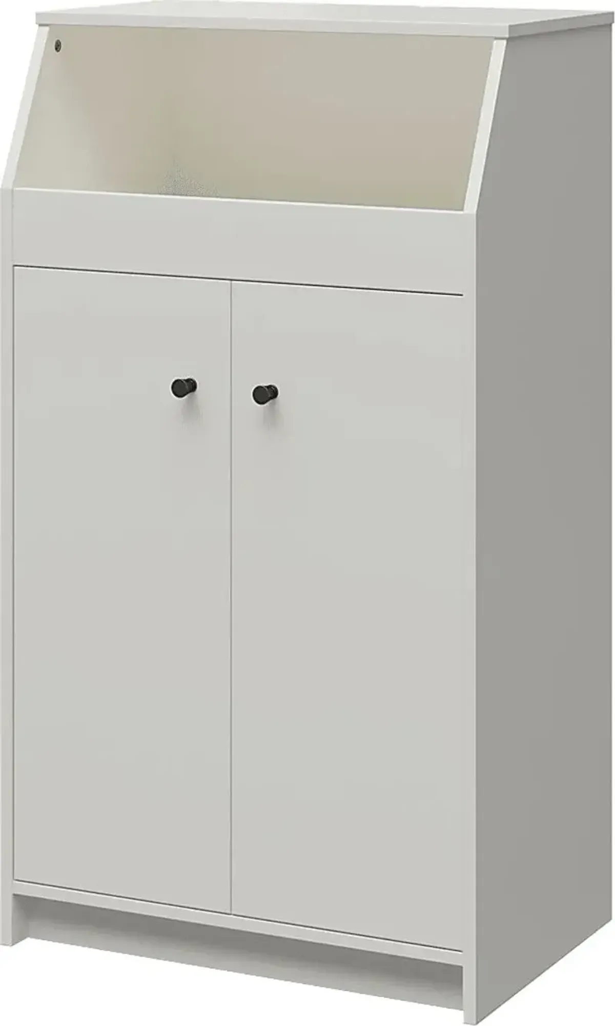 Armorel White Accent Cabinet