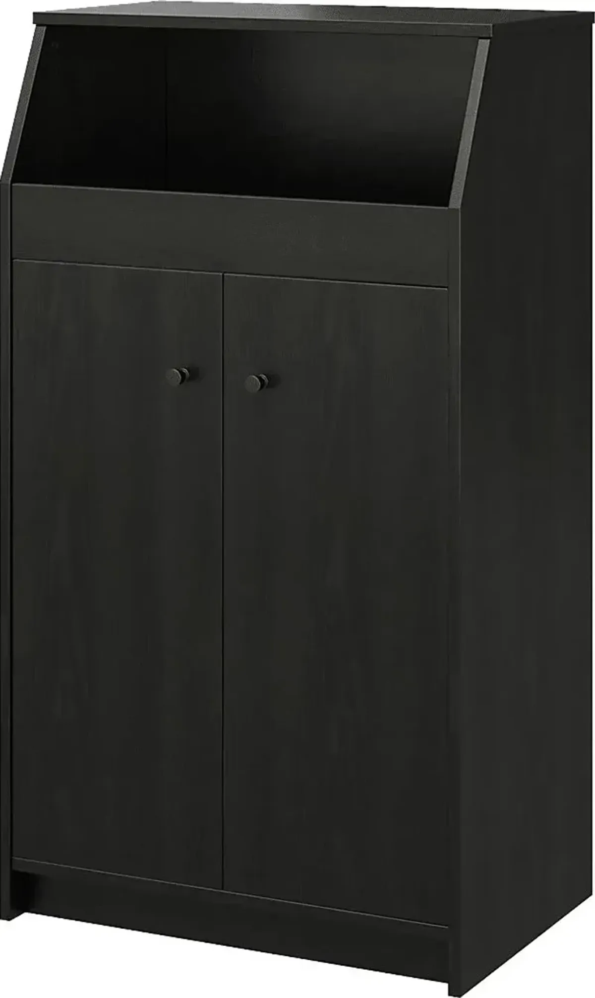 Armorel Black Accent Cabinet