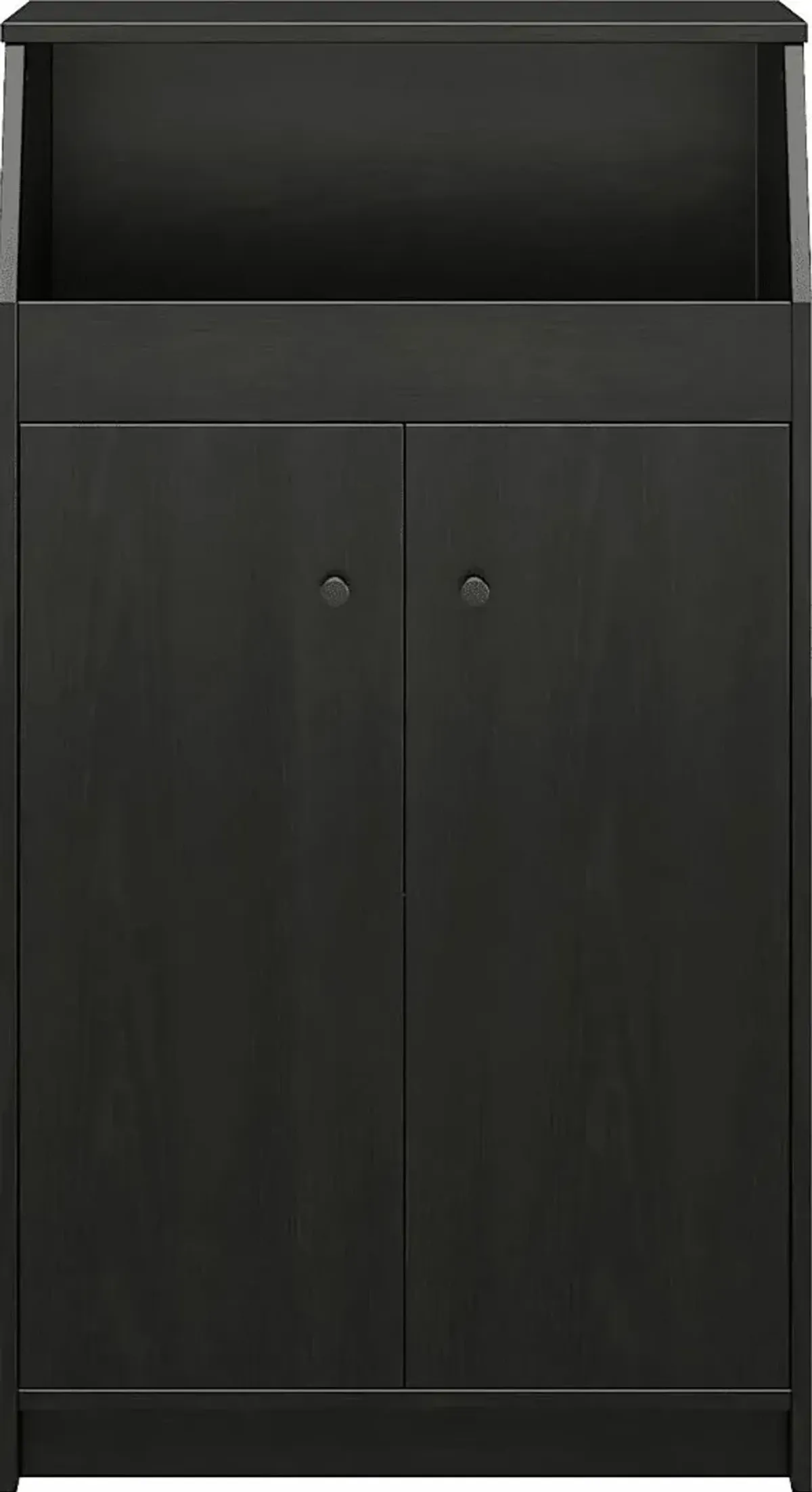 Armorel Black Accent Cabinet