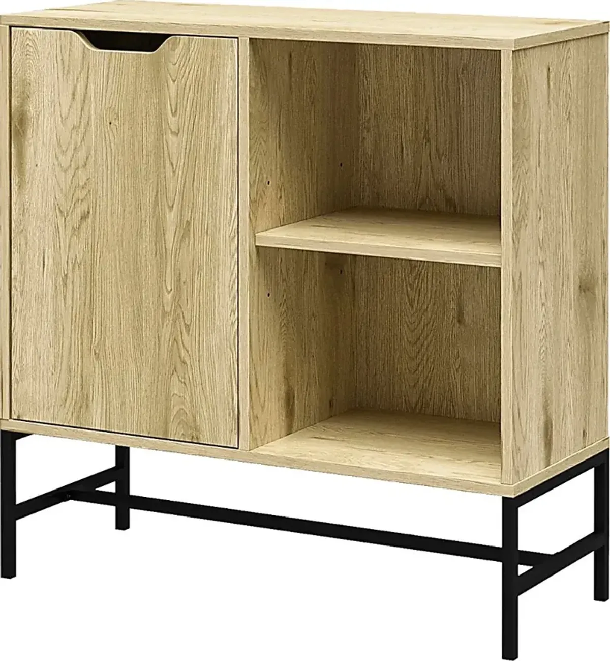 Oscolo Oak Accent Cabinet