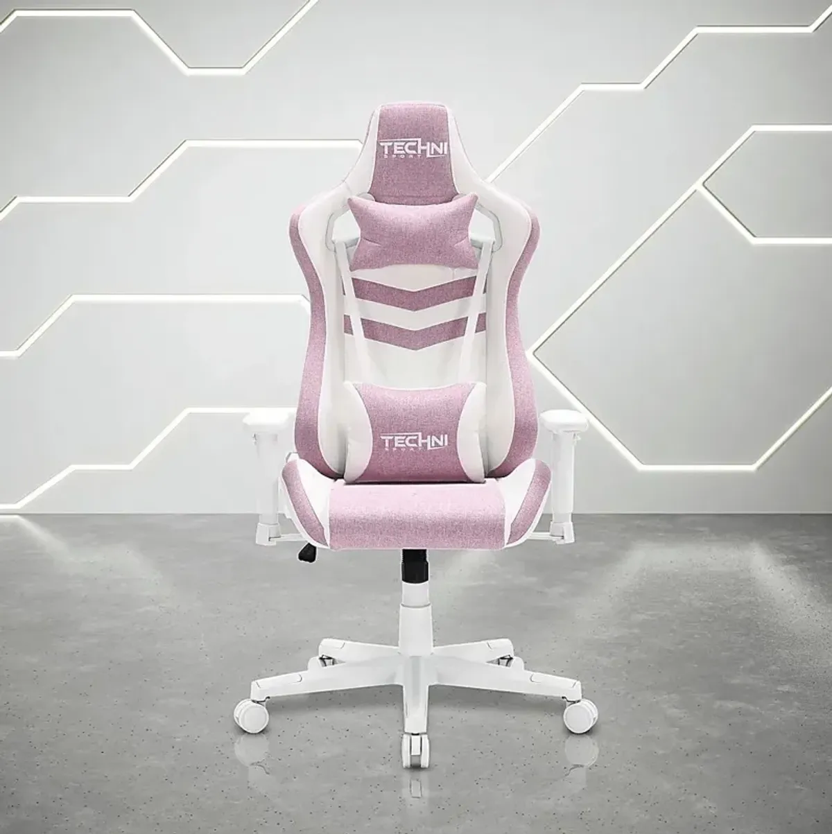 Taveyi Pink Gaming Chair