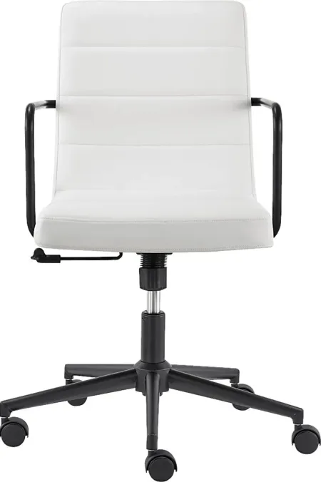 Houkom White Office Chair