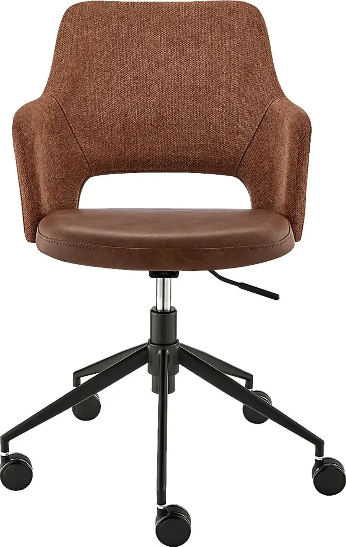 Quiment Dark Brown Office Chair