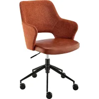 Quiment Dark Brown Office Chair