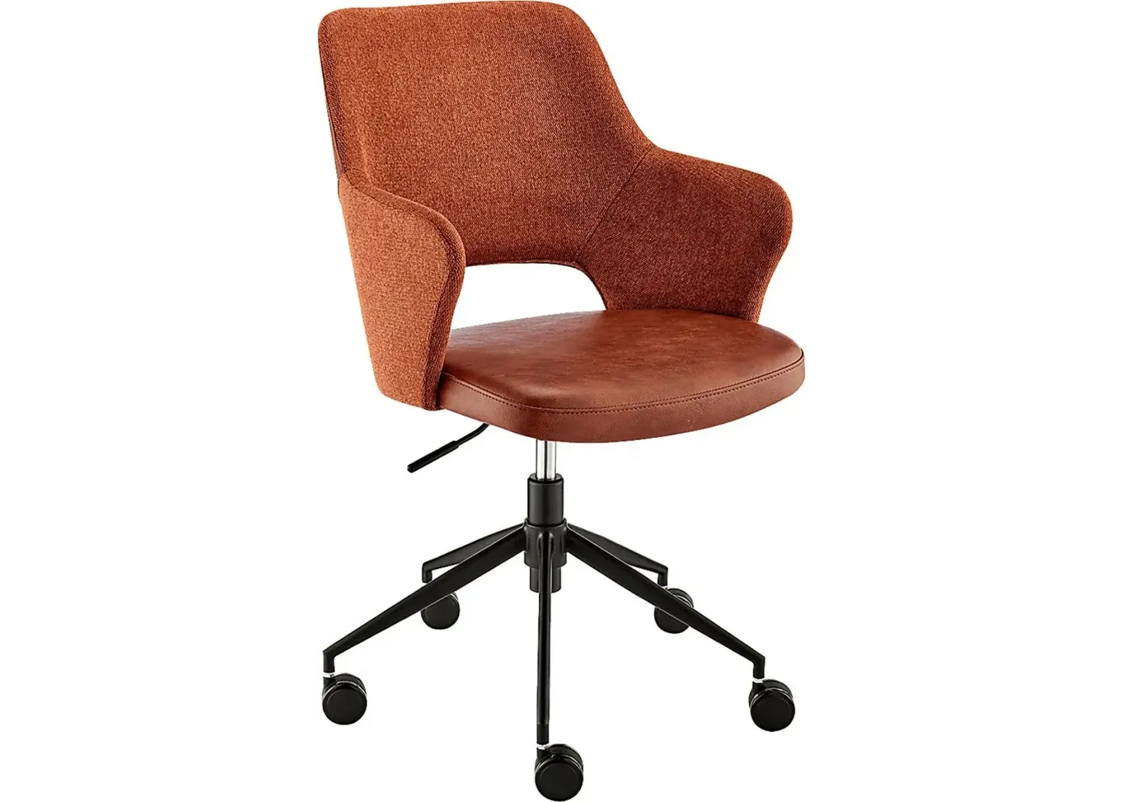 Quiment Dark Brown Office Chair