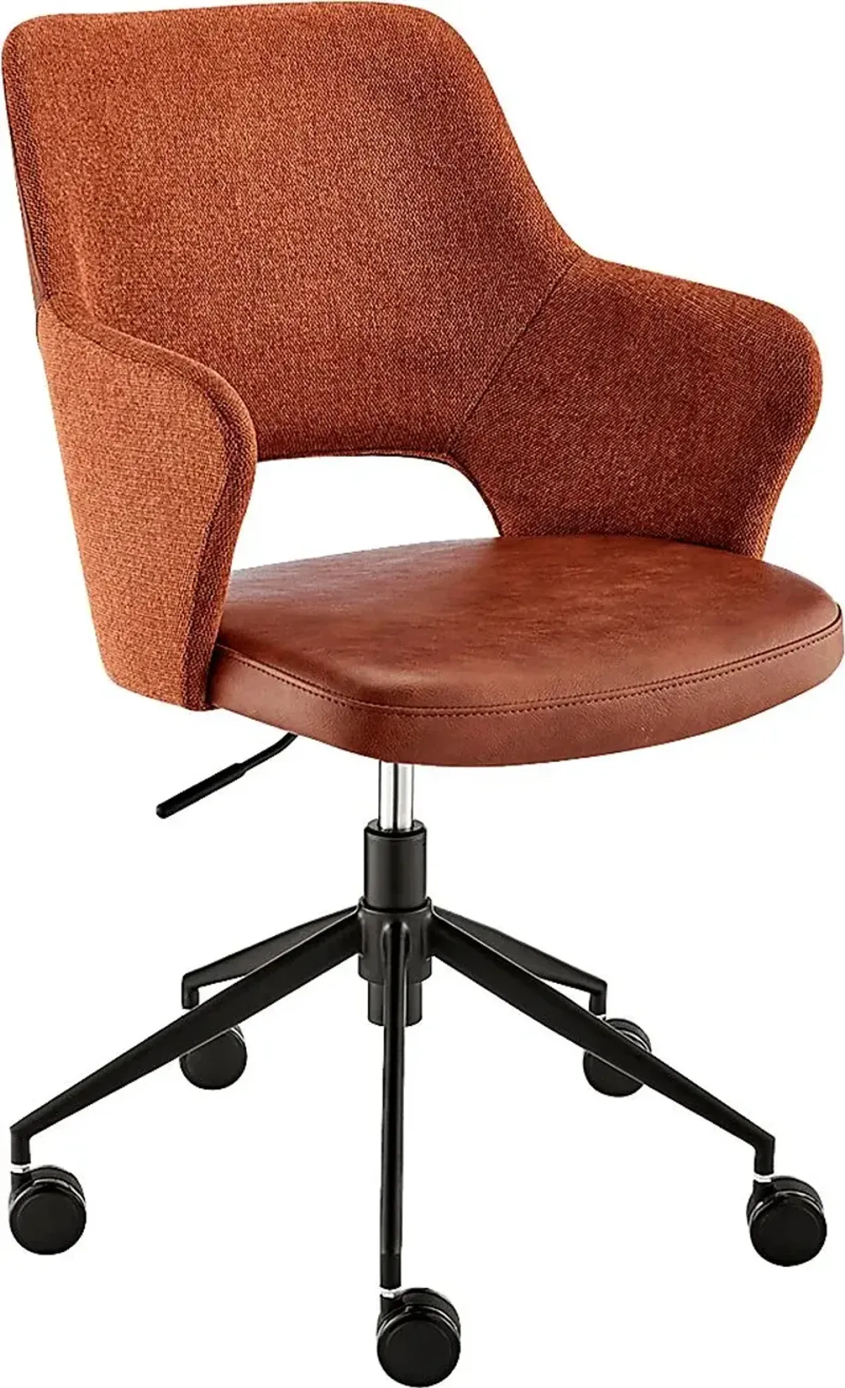 Quiment Dark Brown Office Chair