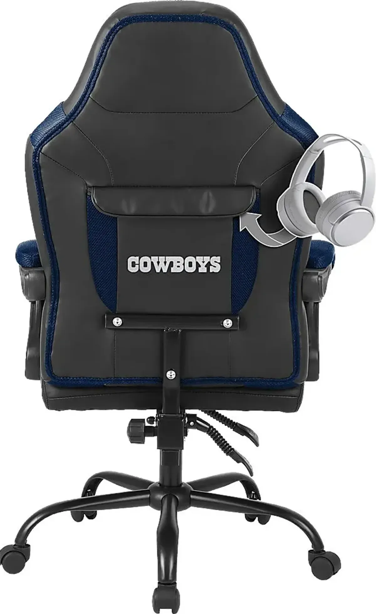 Big Team Dallas Cowboys Blue Office Chair