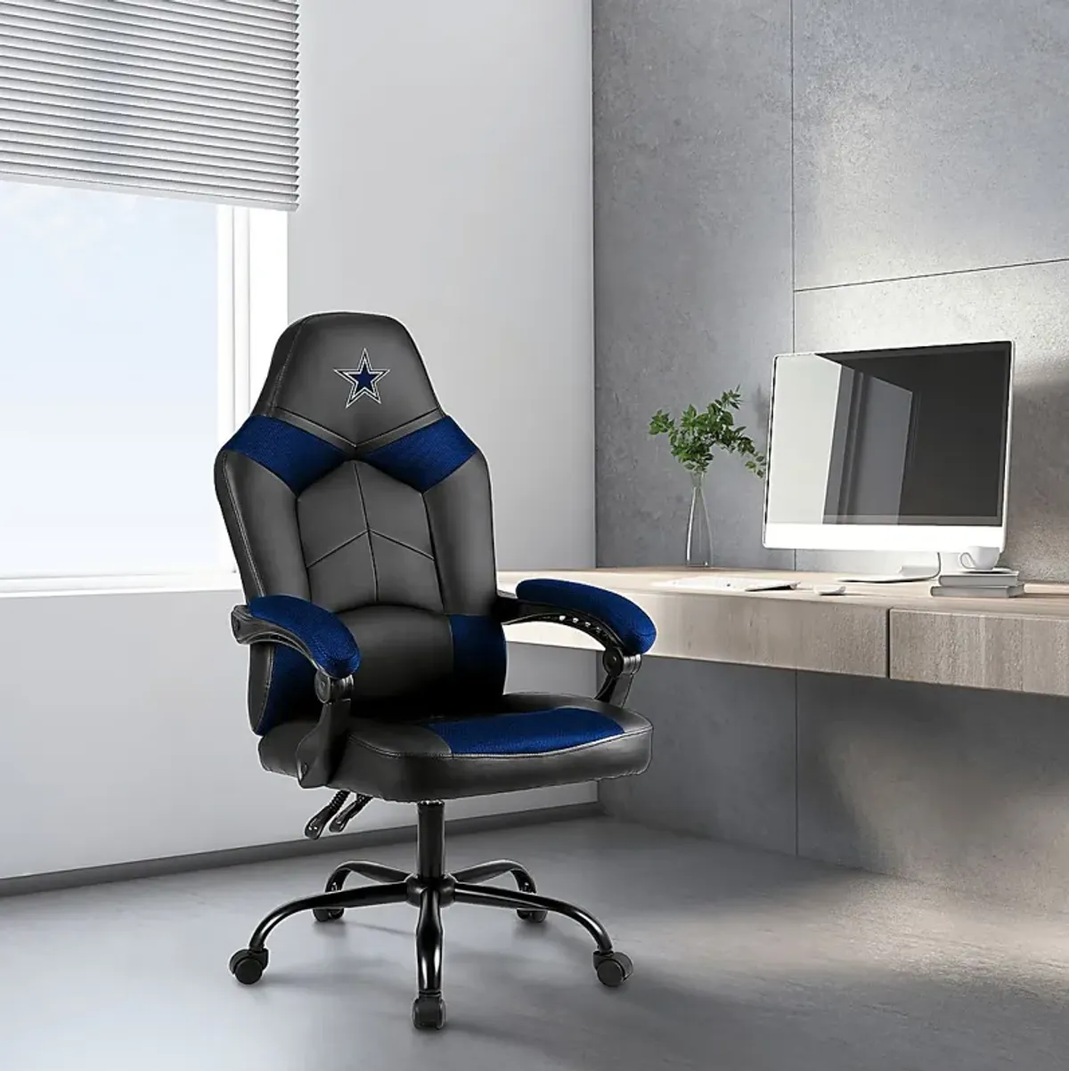 Big Team Dallas Cowboys Blue Office Chair