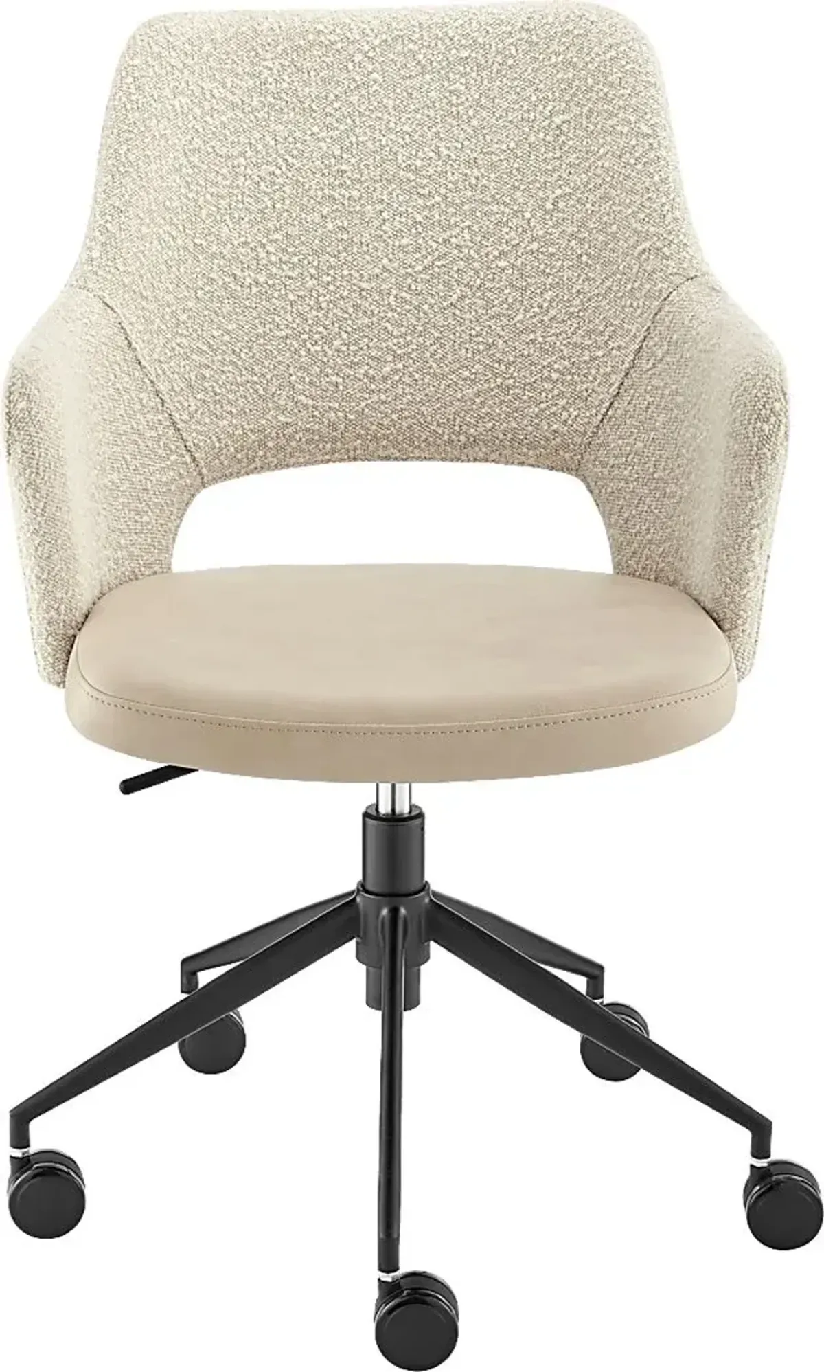 Quiment Ivory Office Chair