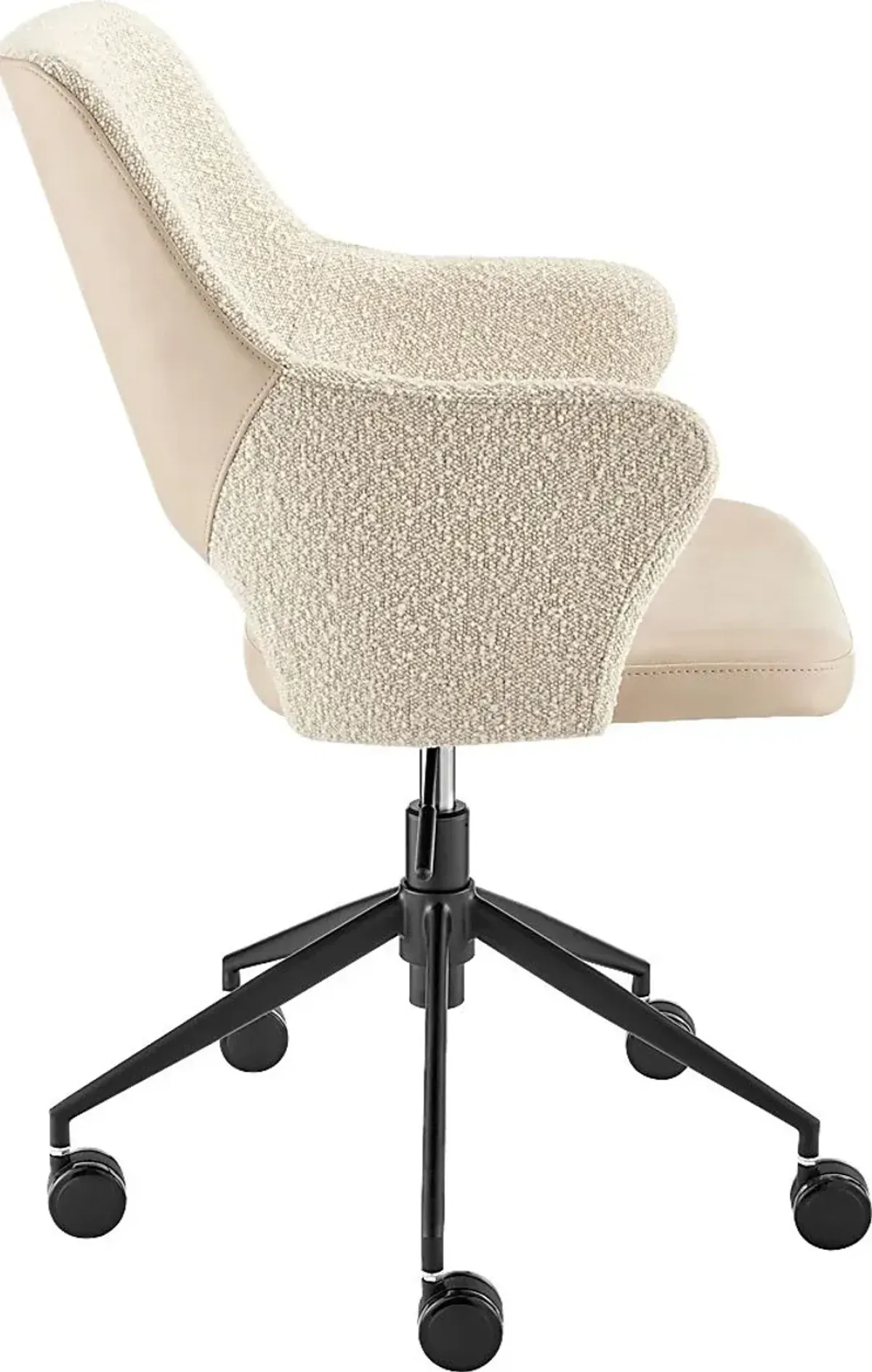 Quiment Ivory Office Chair