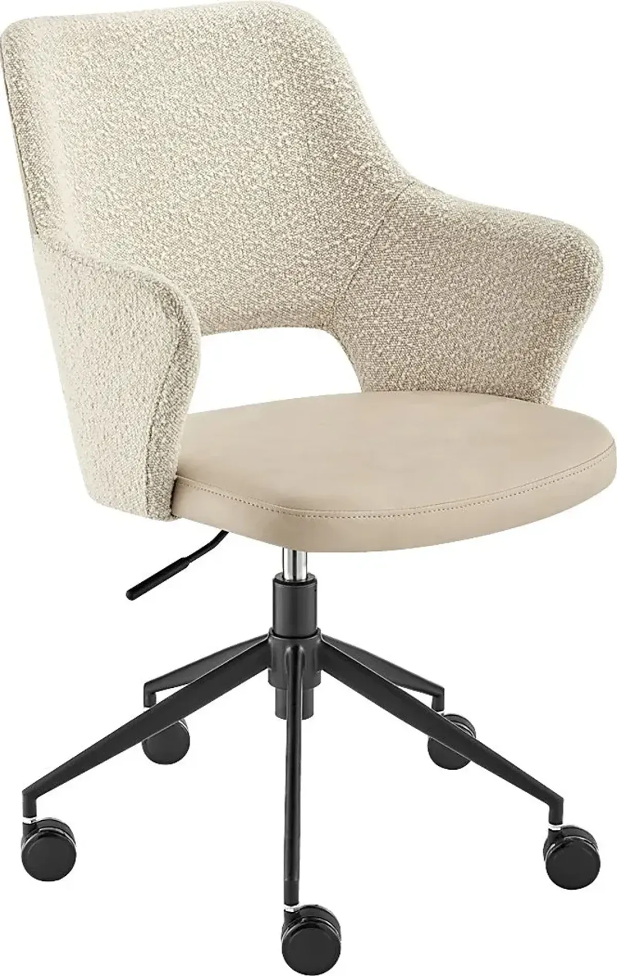 Quiment Ivory Office Chair