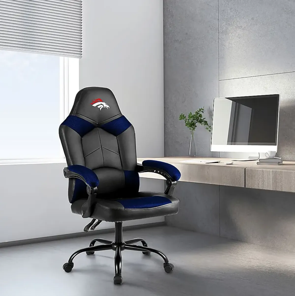 Big Team Denver Broncos Blue Office Chair