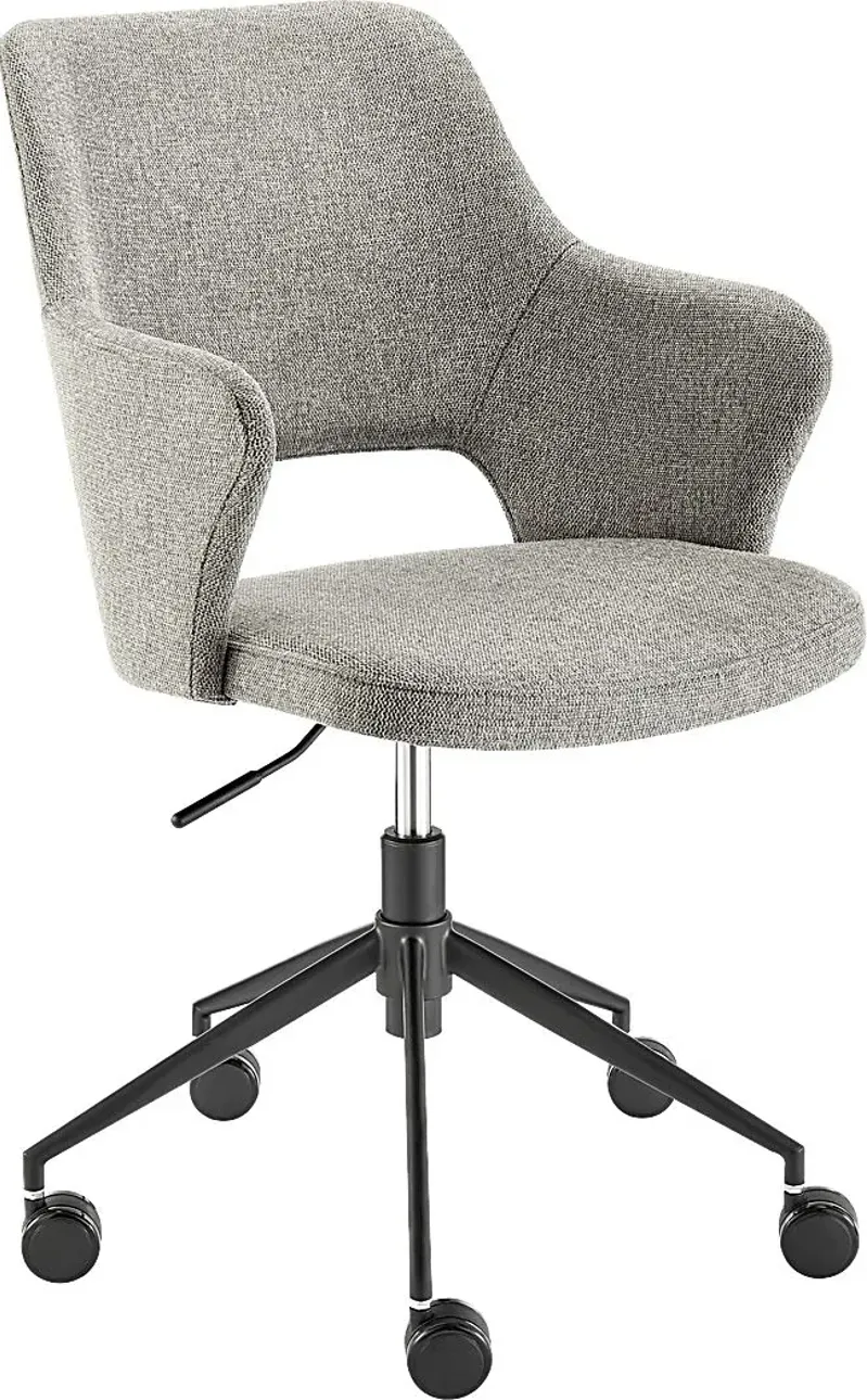 Quiment Light Gray Office Chair