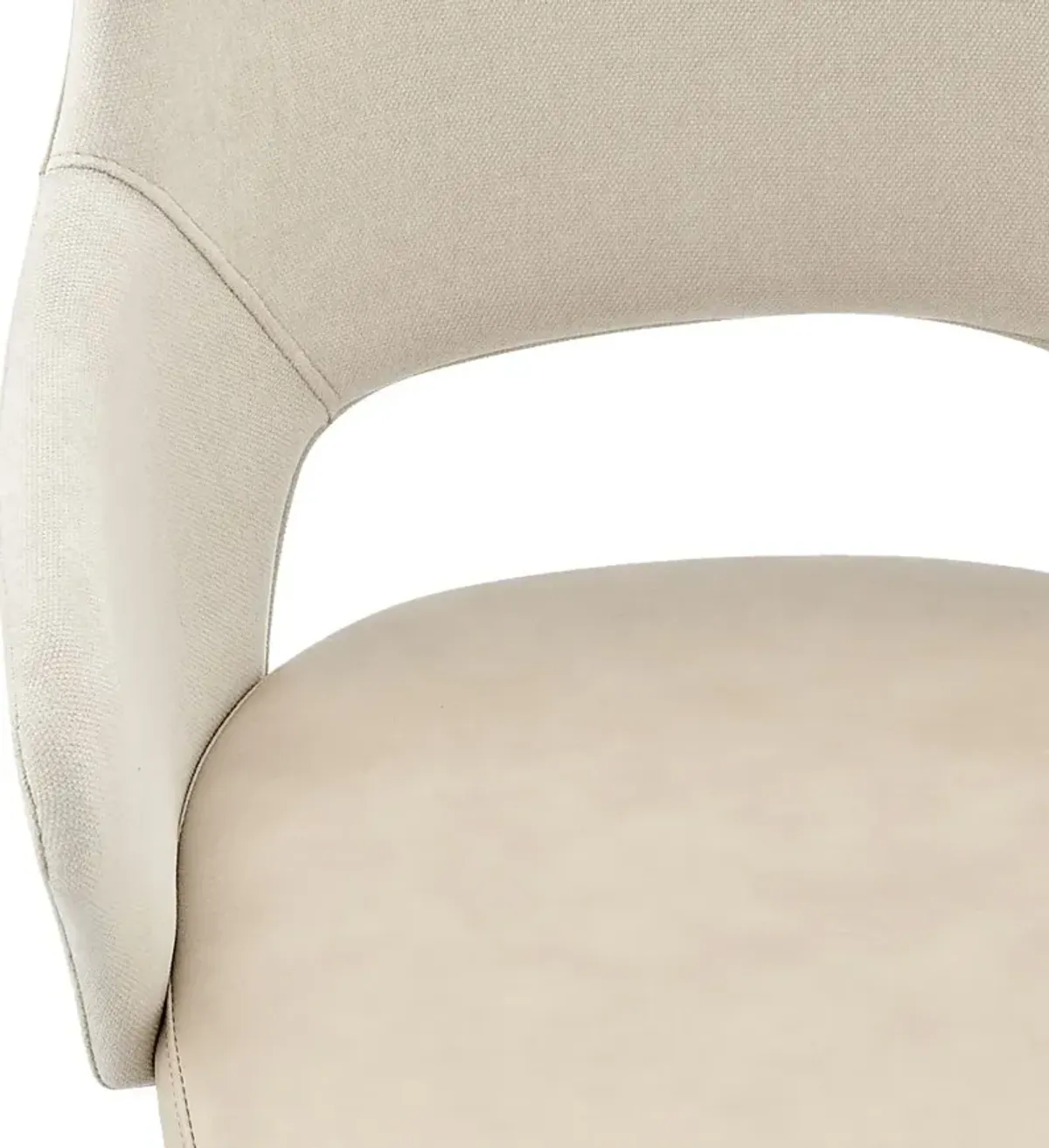 Quiment Light Beige Office Chair