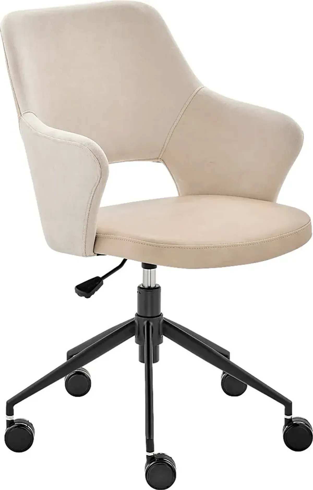 Quiment Light Beige Office Chair