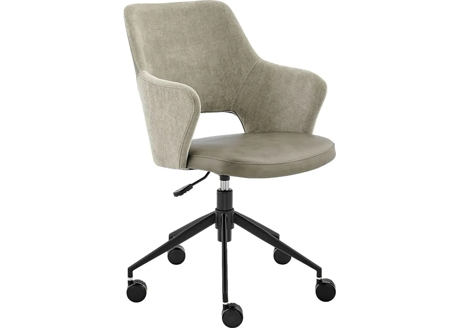 Quiment Taupe Office Chair