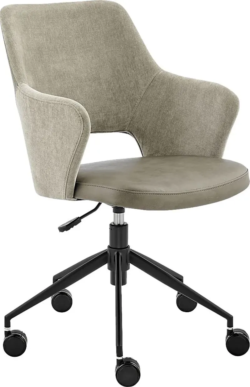 Quiment Taupe Office Chair