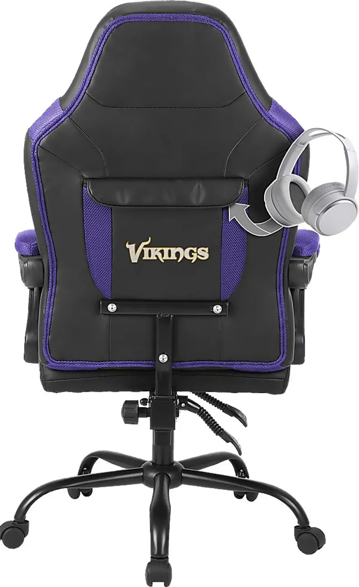 Big Team Minnesota Vikings Purple Office Chair