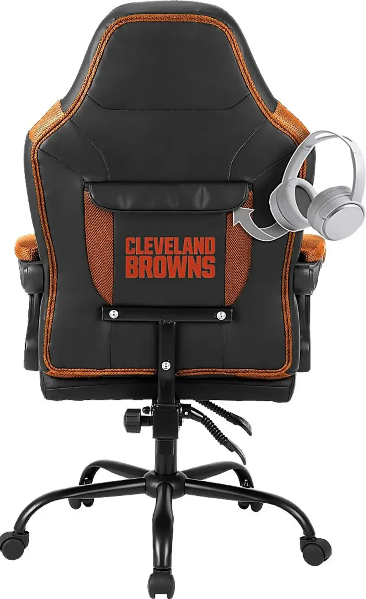 Big Team Cleveland Browns Orange Office Chair