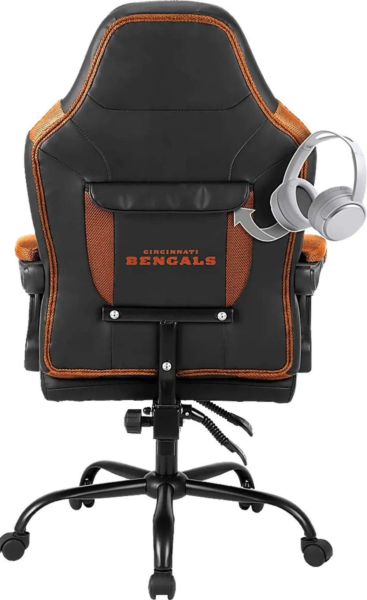 Big Team Cincinnati Bengals Orange Office Chair