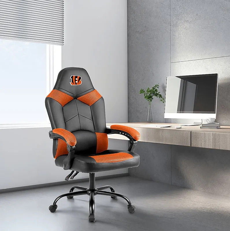 Big Team Cincinnati Bengals Orange Office Chair