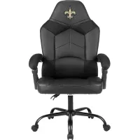 Big Team New Orleans Saints Black Office Chair