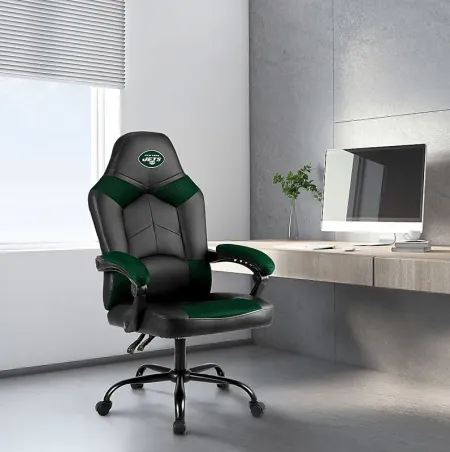 Big Team New York Jets Green Office Chairs